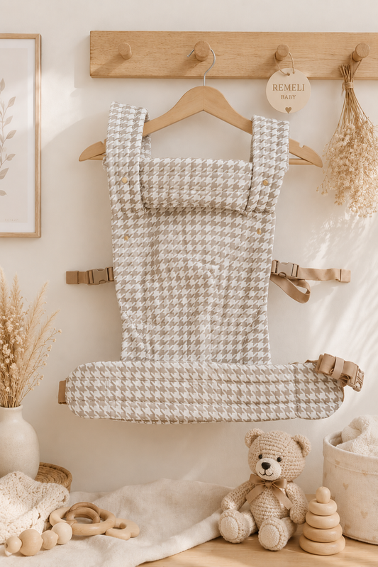 Premium Ergonomic Baby Carrier | Soft Cotton Adjustable Baby Carrier | Remeli Baby