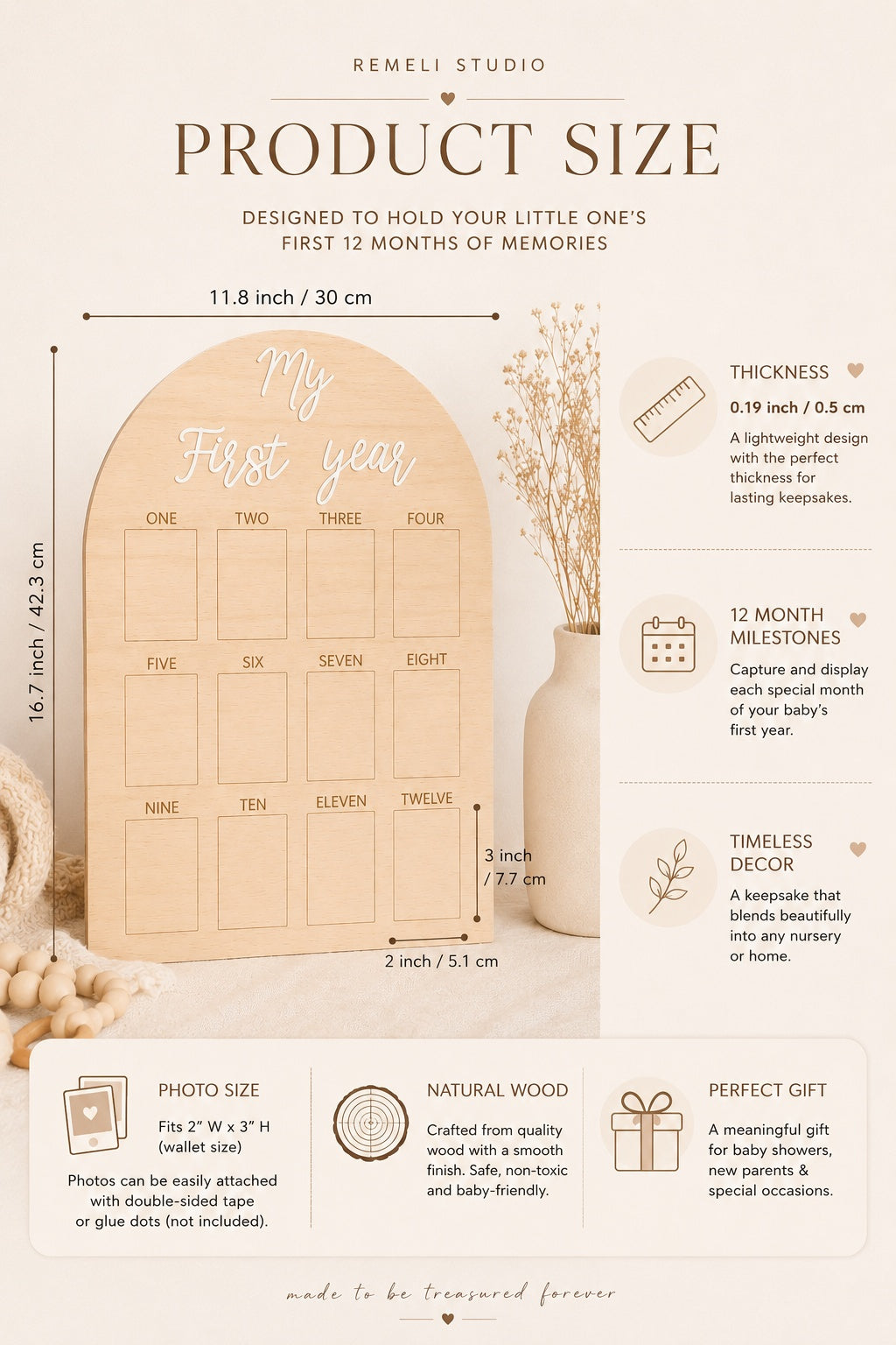 Remeli™ First Year Memory Board