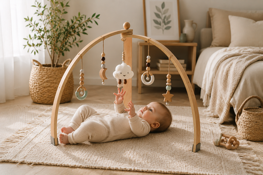 Remeli™ Wooden Play Gym